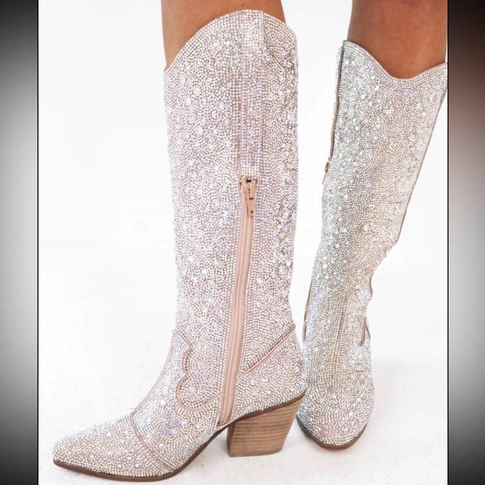 Iridescent Cowgirl Boots